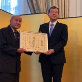 Ông Nguyễn Công Tánh nhận bằng khen của Bộ Ngoại giao Nhật Bản